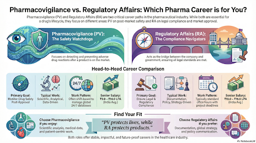 Pharmacovigilance vs Regulatory Affairs: Which Job Is Better?